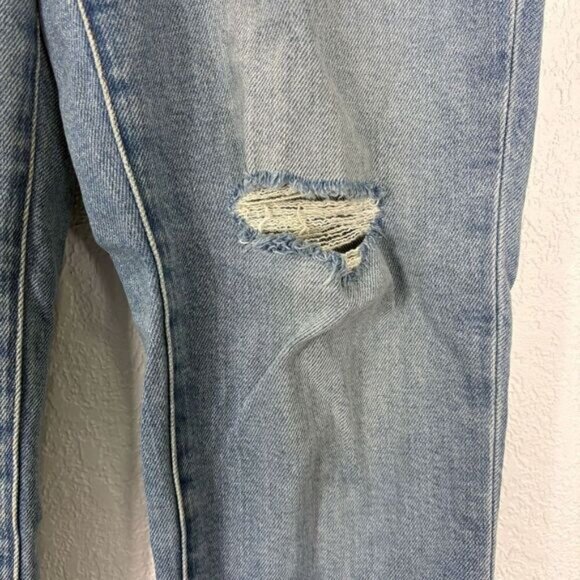 Madewell The Perfect Vintage Jean High Rise Straight Leg Raw Hem Size 25 - Picture 4 of 15